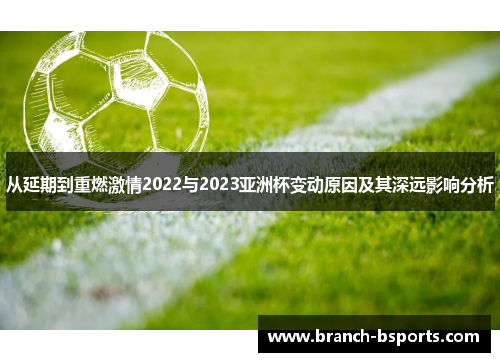 从延期到重燃激情2022与2023亚洲杯变动原因及其深远影响分析